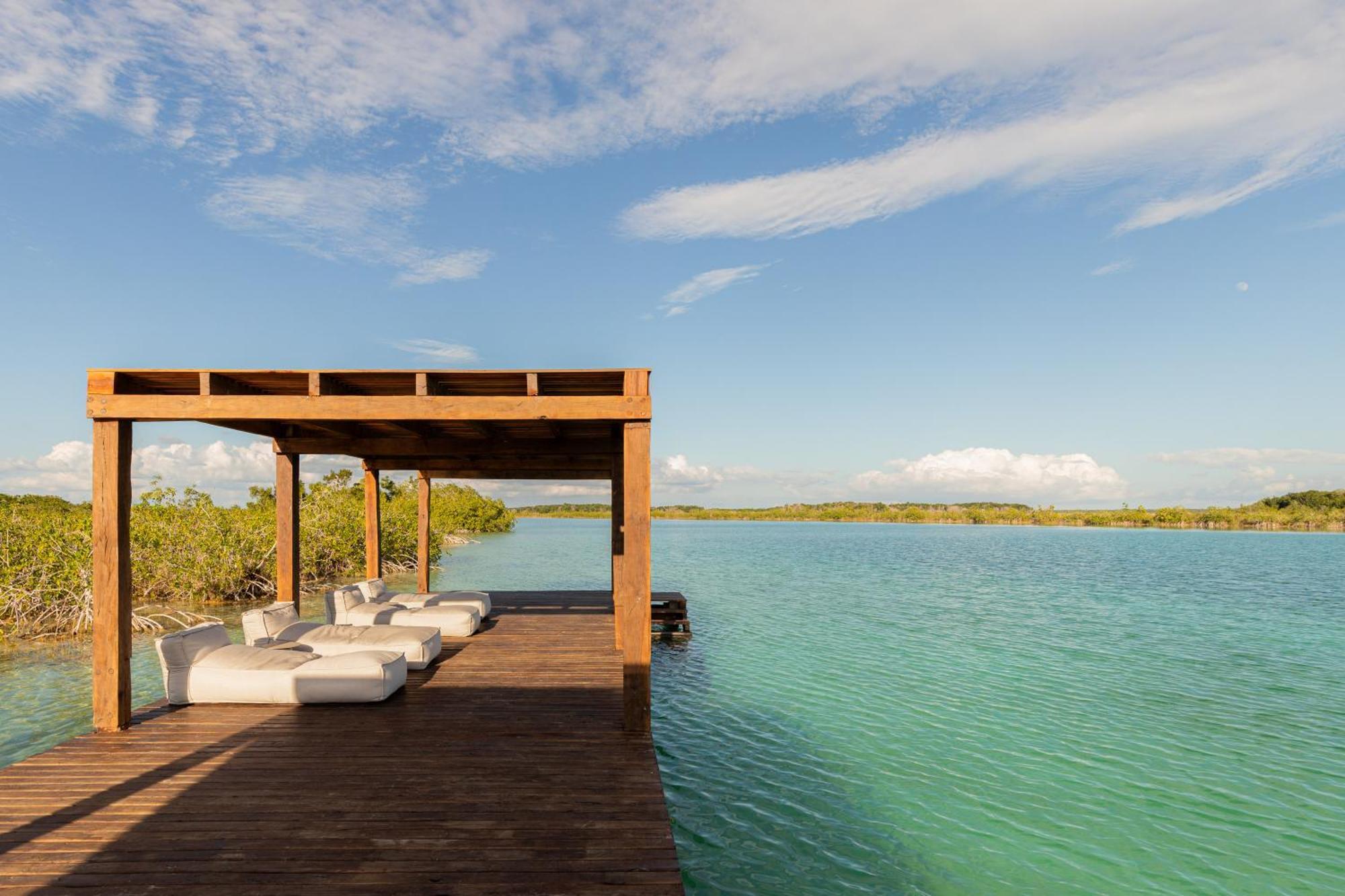 Boca De Agua Bacalar Hotel Xul-Ha Kültér fotó